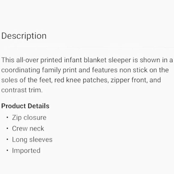 CHRISTMAS Pajamarama Unisex Christmas Fairisle Sleeper New 12 Month - Picture 10 of 12